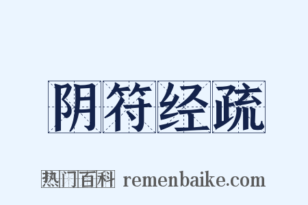 阴符经疏是什么意思的图片